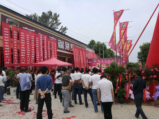 重溫：新多高端別墅門(mén)河南新蔡旗艦店盛大開(kāi)業(yè)