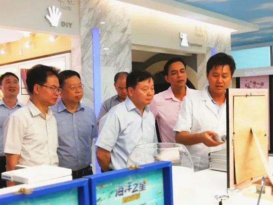 佛山市市長朱偉考察美涂士，并為美涂士黨支部成立揭牌