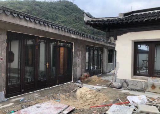 四合院與鋁合金仿古門窗，會不會天造地設的一對?