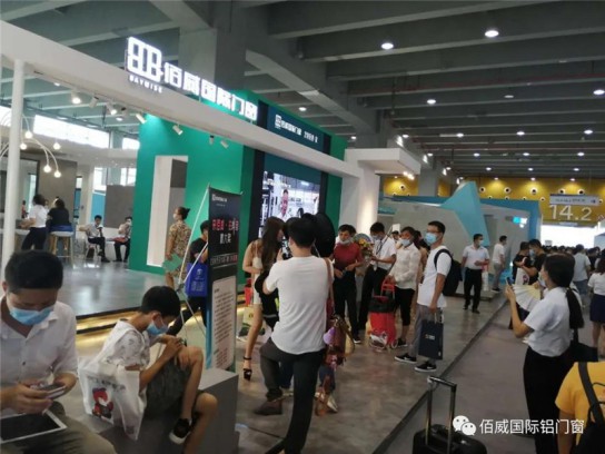佰威國(guó)際門(mén)窗驚艷亮相廣州建博會(huì)，獲得無(wú)數(shù)點(diǎn)贊