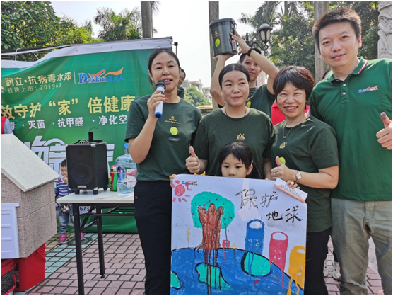 健康又好玩，潤立抗病毒水漆涂鴉比賽火爆碧桂園社區